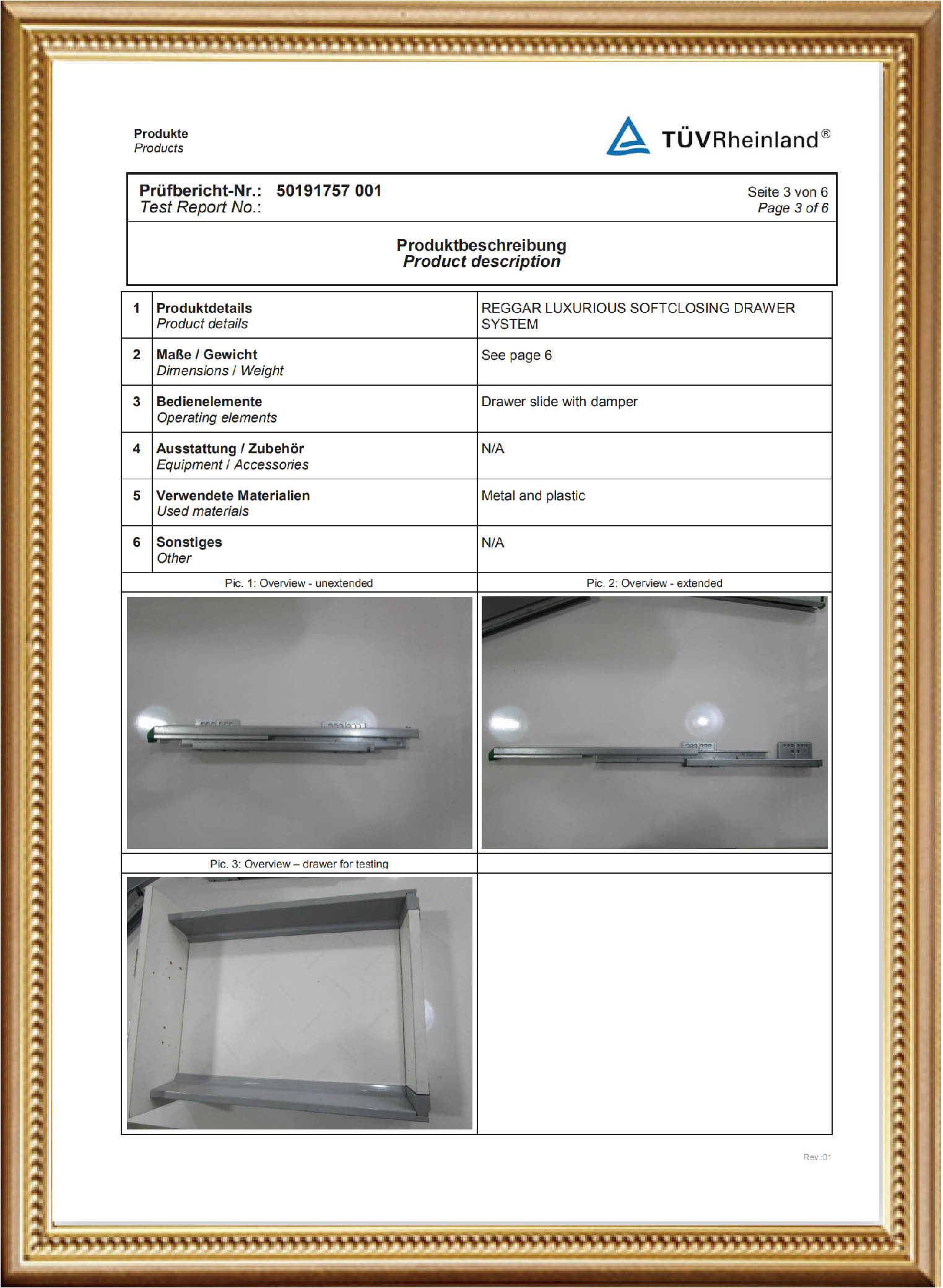 Reggar Drawer System Test Report — Reggar Classic Drawer(3)